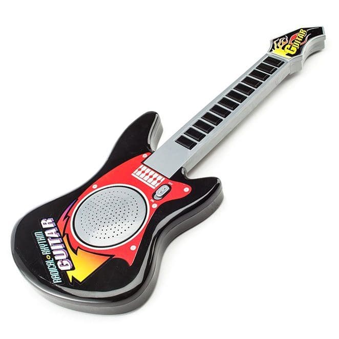 EZTEC - RADICAL RHYTHMS GUITAR TOY - BLACK - Big Fun Lebanon