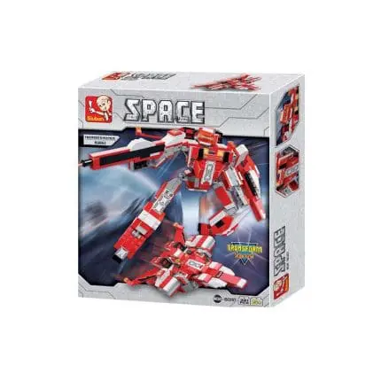 Red Robot Construction Kit