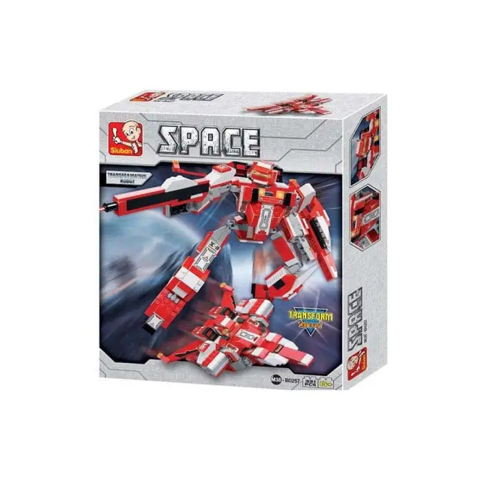 Red Robot Construction Kit