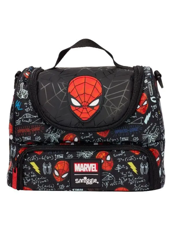 Smiggle Spiderman Double Decker Lunchbox