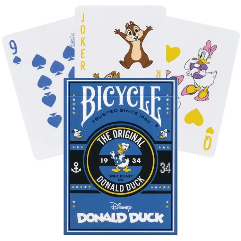 Bicycle Donald Duck cards