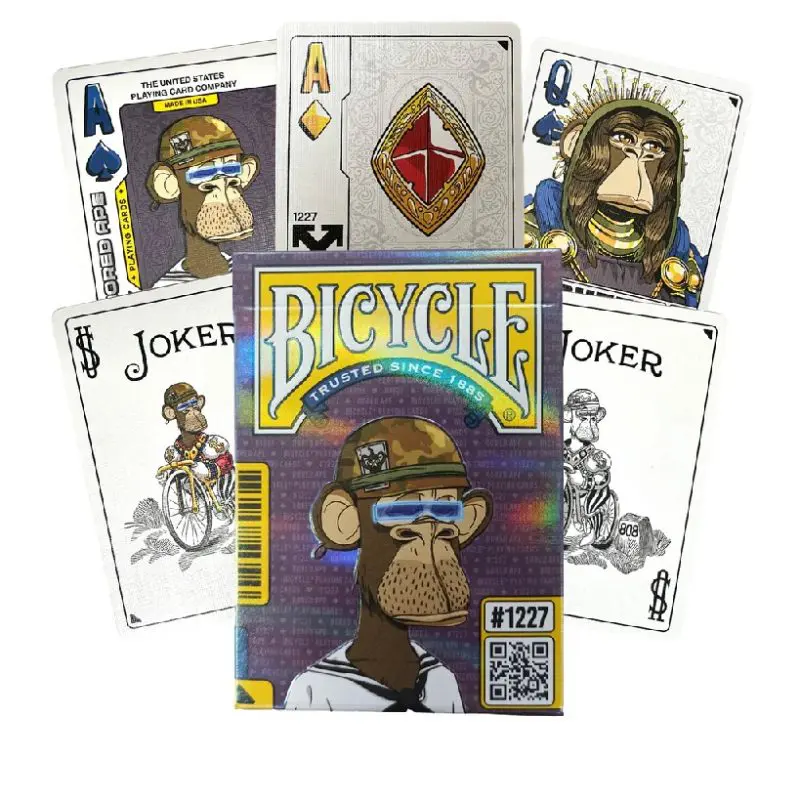 Bicycle Bored Ape 1227 playing cards