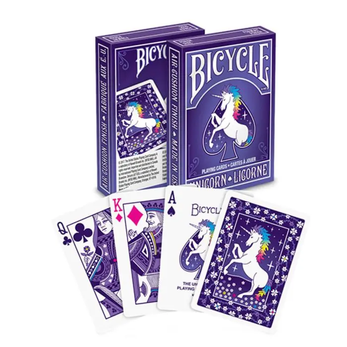 Bicycle Unicorn playing cards