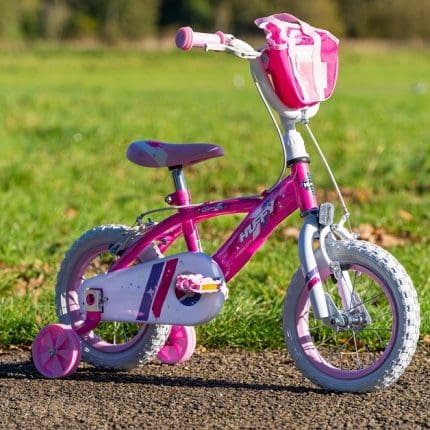 HUFFY - GLIMMER 14 INCH GIRLS BICYCLE -  PINK