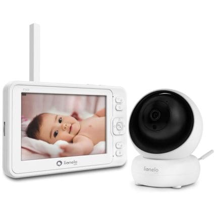 LIONELO - 5″ Inch Video Baby 360 Deg Rotating Monitor Babyline 8.3
