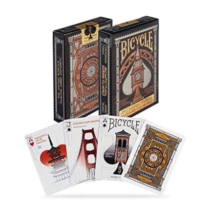 Bicycle Architectural Wonders of the World Playing Cards Deck