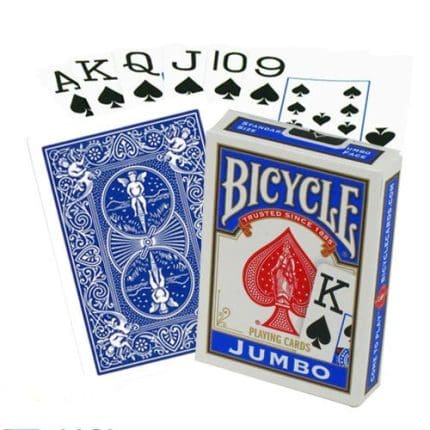 Bicycle Rider Jumbo Poker Playing Cards