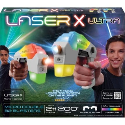 LASER X - Ultra Micro Double B2 playset with 2 Blasters
