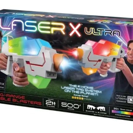 Laser X Ultra Long-Range Double Blasters Exclusive 2-Player Set