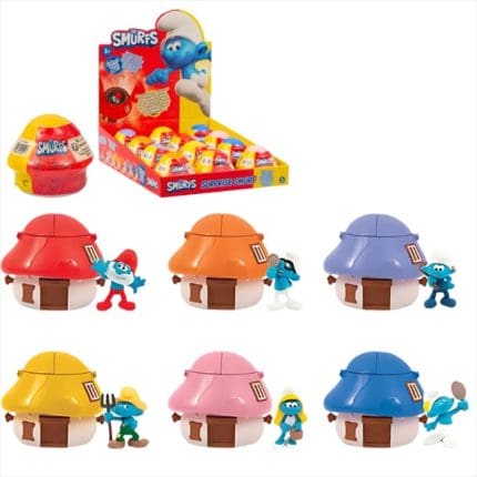The Smurfs – Smurfs House with Surprise Figure - Assorted