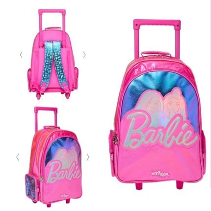 SMIGGLE - Barbie Trolley Backpack - 45CM