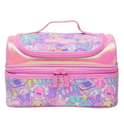 SMIGGLE - EPIC ADVENTURES Double Decker Lunchbox With strap