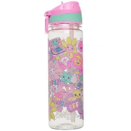 SMIGGLE - EPIC ADVENTURE Super Charge Plastic Flip Drink Bottle 650ML