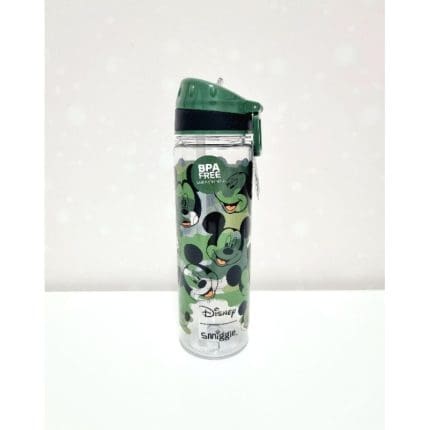 SMIGGLE - MICKEY MOUSE Super Charge Plastic Flip Drink Bottle 650ML