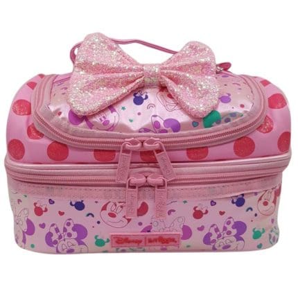 SMIGGLE - MINNIE MOUSE Double Decker Lunchbox With strap