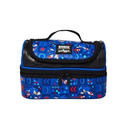 SMIGGLE - SONIC Double Decker Lunchbox With strap