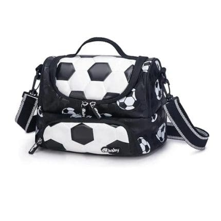 SMIGGLE - SOCCER Double Decker Lunchbox With strap