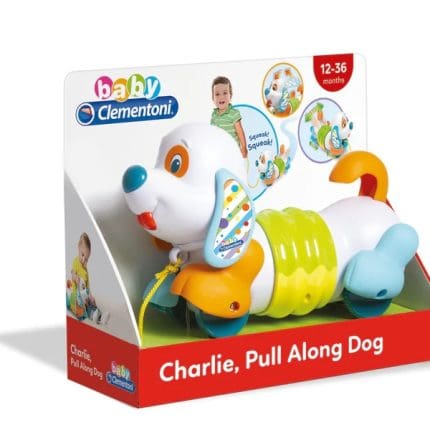 CLEMENTONI - CHARLIE PULL ALONG DOG
