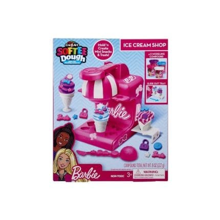 CRAZART - Barbie - Ice Cream Shop Softee Dough