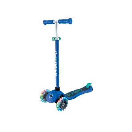 GLOBBER - Primo Lights 3 Wheel Light-Up NAVY BLUE Scooter