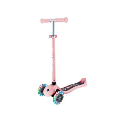 GLOBBER - Primo Lights 3 Wheel Light-Up Pastel Pink Scooter