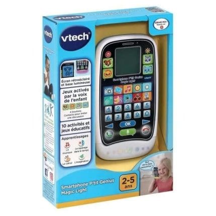 VTECH - Smartphone P'tit Genius magic light - french