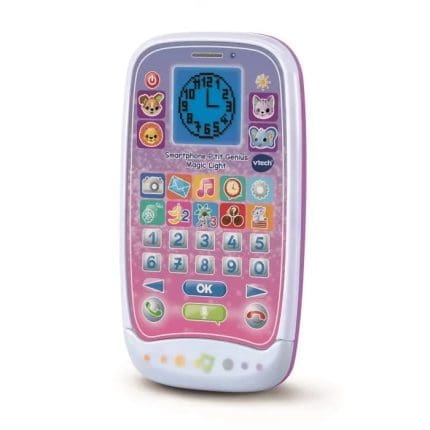 VTECH - Smartphone P'tit Genius magic light - pink - french