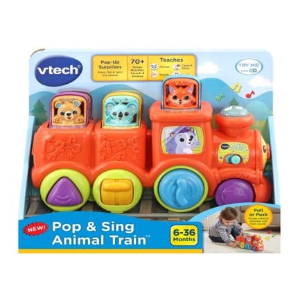 VTECH - POP & SING ANIMAL TRAIN
