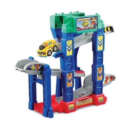 VTECH - Tut Tut Bolides Série Pro - Multi cascades Jump & Go 4 in1 - french