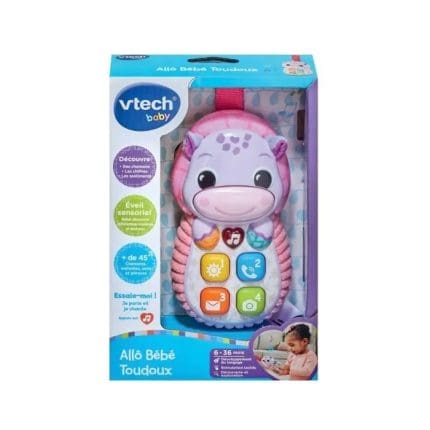 VTECH - Allô Bébé Toudoux - rose