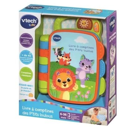 VTECH - Livre à comptines des P'tits loulous