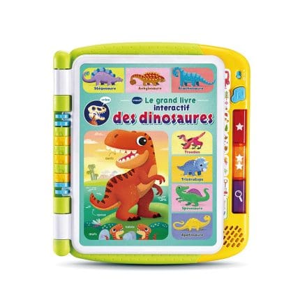 VTECH - Le grand livre interactif des dinosaures