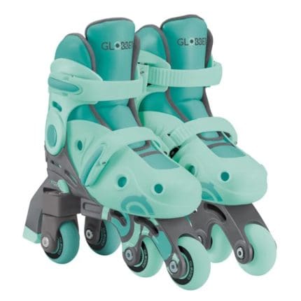 GLOBBER - LEARNING ROLLER SKATES 2 in 1 - MINT - size: 26-29