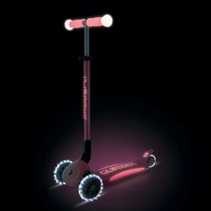 GLOBBER - Elite Glow Lights Pink Scooter