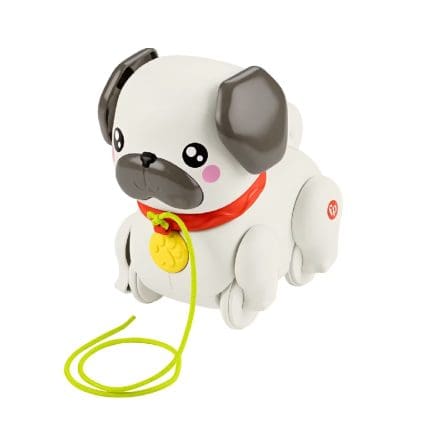 FISHER PRICE - Walk-The-Pup Pug - With Motion & Sounds